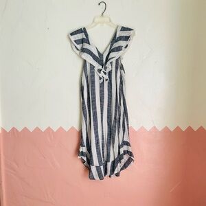 Wish Australia Striped Navy and White Dress